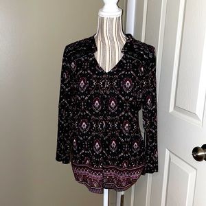 🛼 Daniel Rainn 🛼 3/4 sleeve knit top